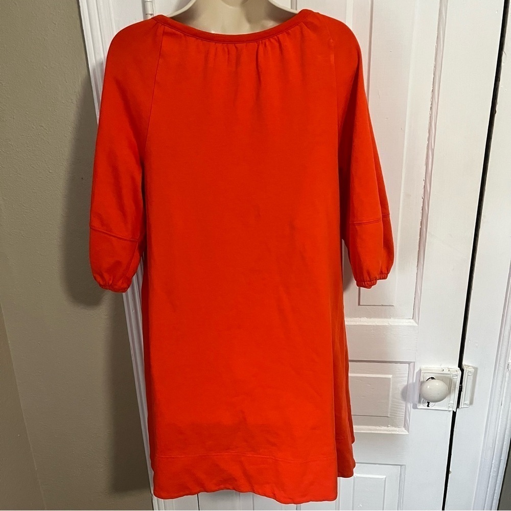 Anthropologie Orange Anais Tunic Dress Small F - Picture 3 of 11